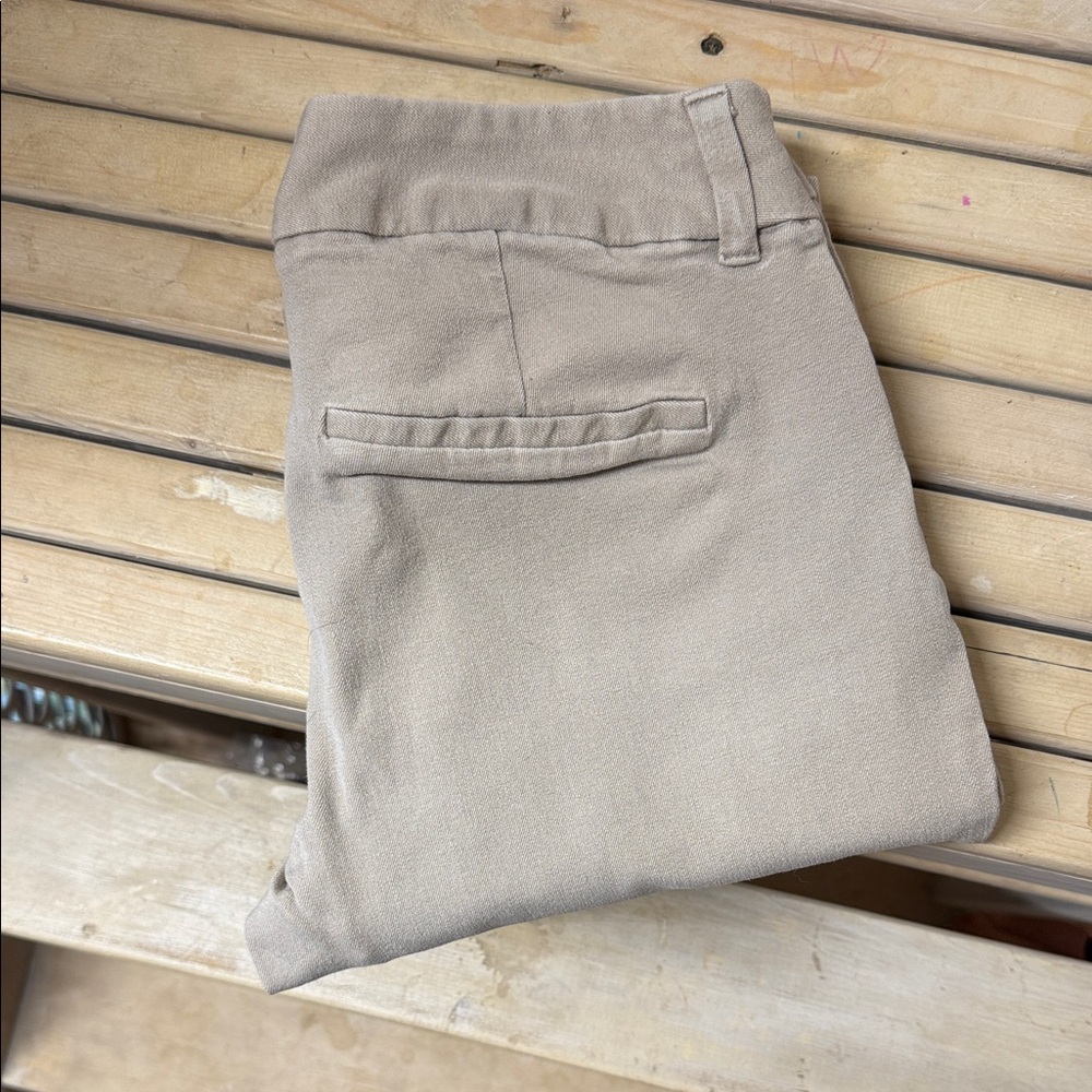 Vintage Old Navy Women's Skinny Pants - Tan/Khaki